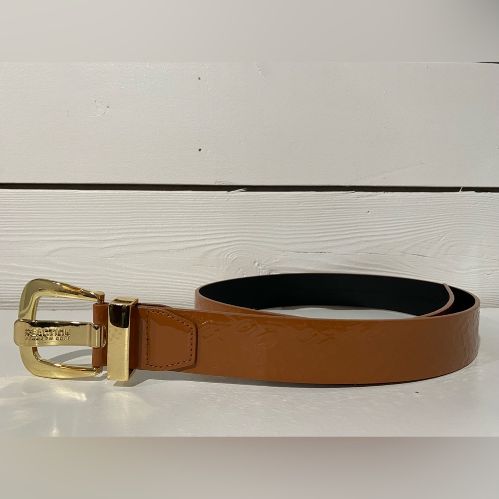 Kenneth Cole Reaction Belt - Size Medium - Tan